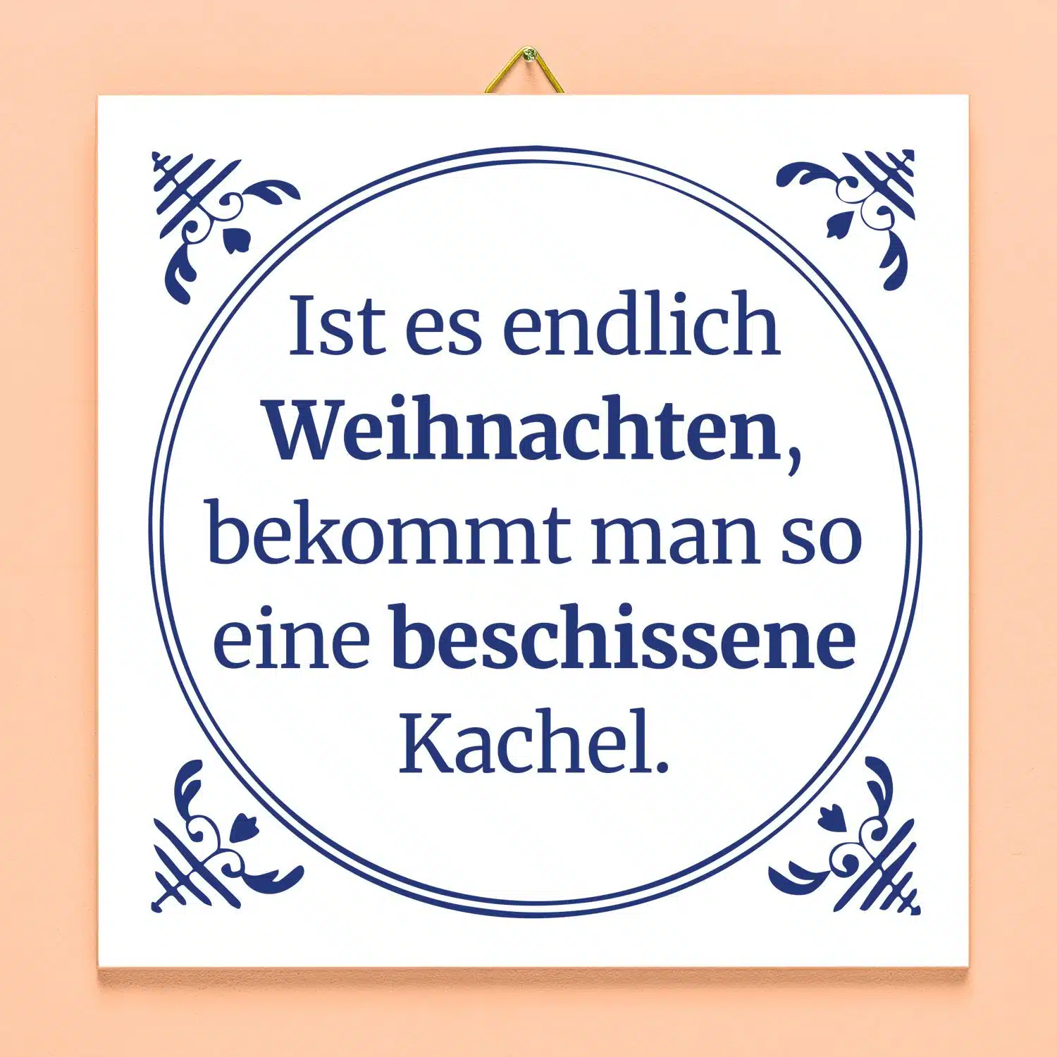 Kachel Ist es endlich Weihnachten...