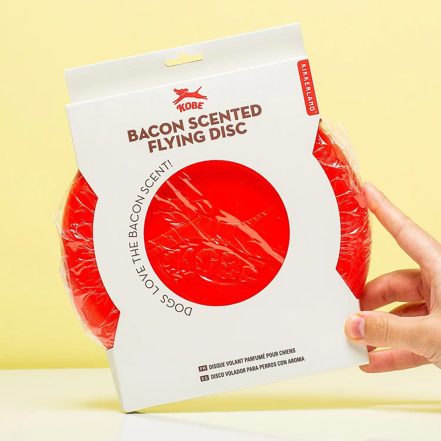 Frisbee für Hunde mit Speckduft