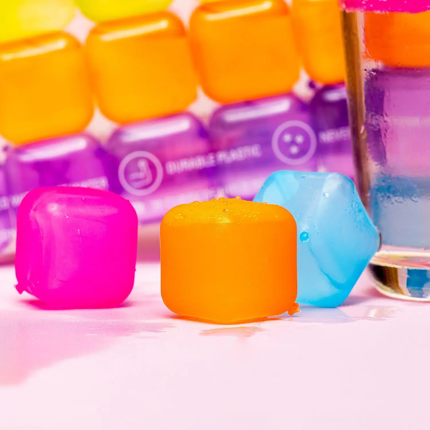 Kunststoff-Eiswürfel (Set von 30)