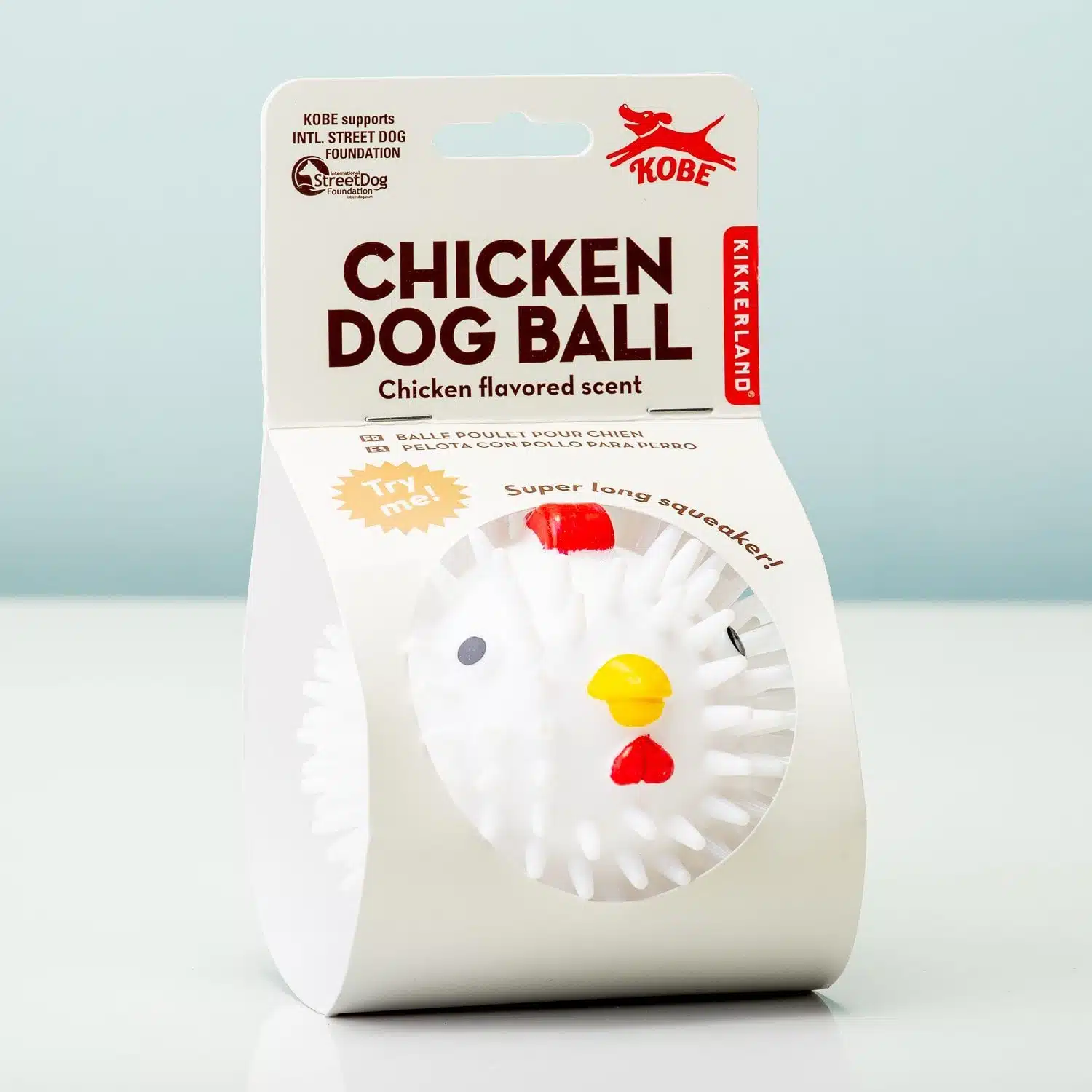 Quietschball für Hunde mit Geruch