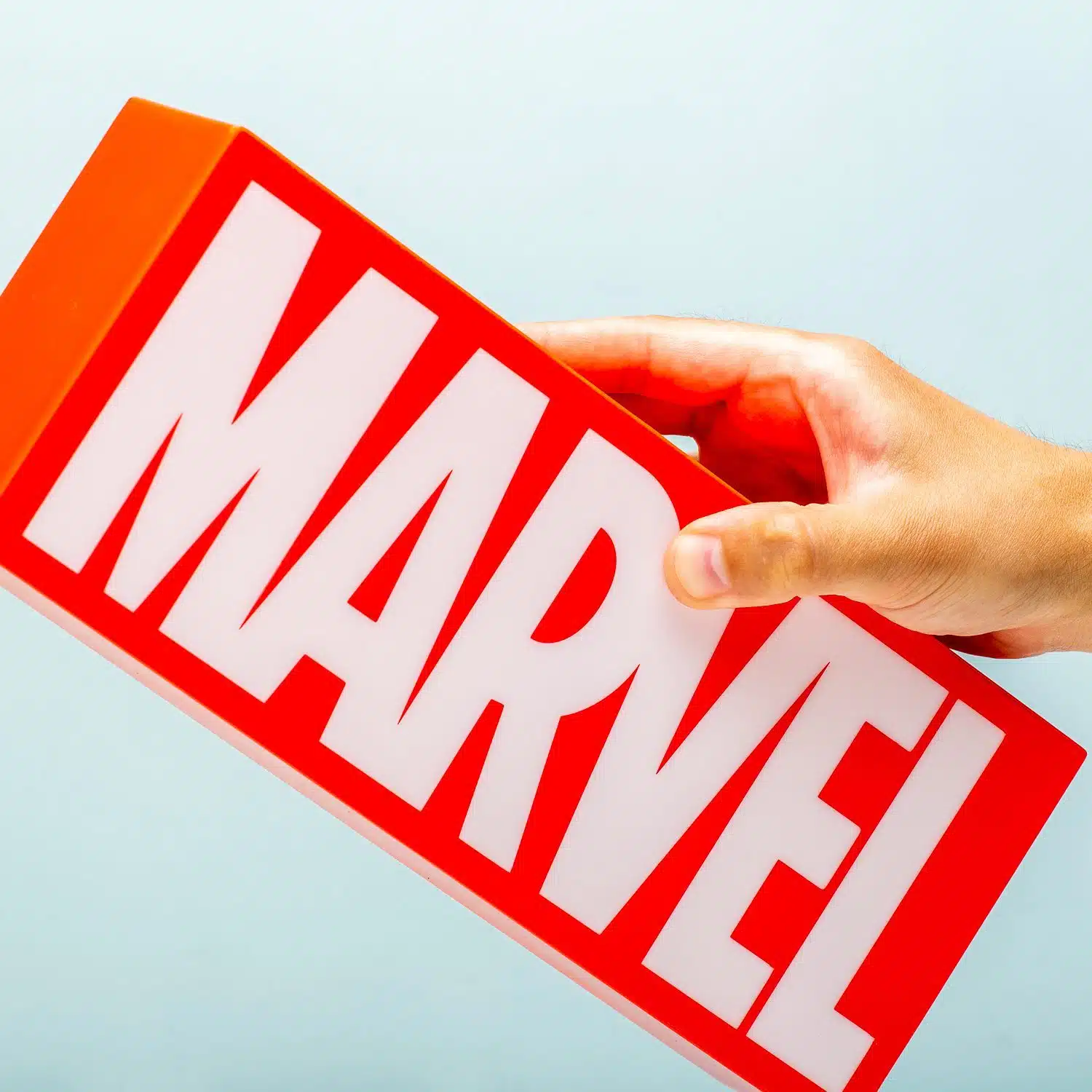 Marvel-Logo-Lampe