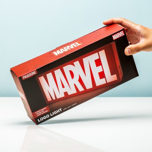 Marvel-Logo-Lampe