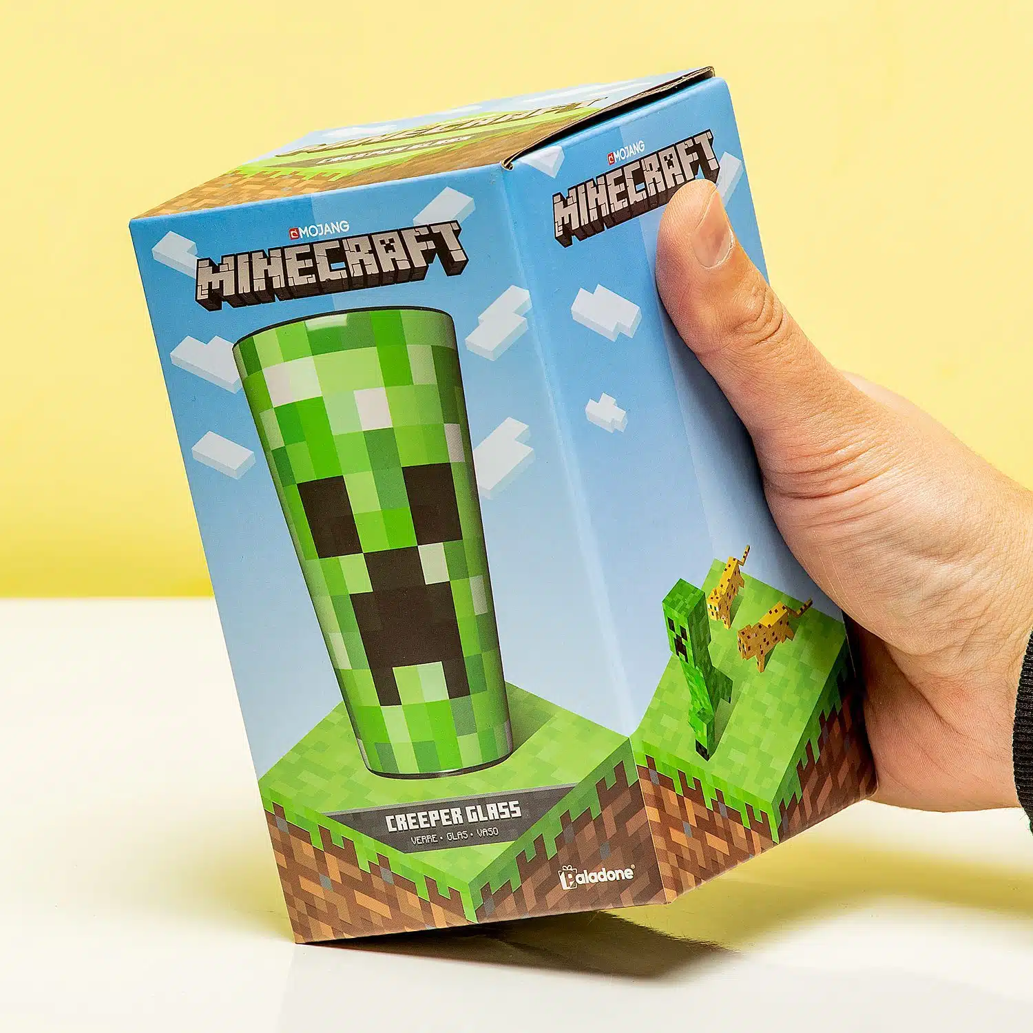 Minecraft Creeper Glas