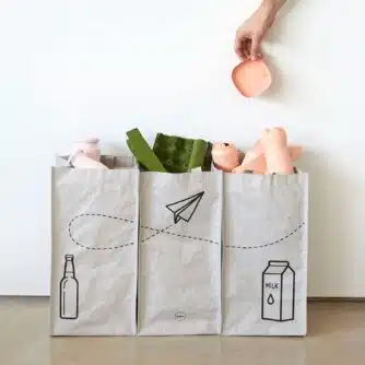 Recycling-Mülltaschen (Set von 3)