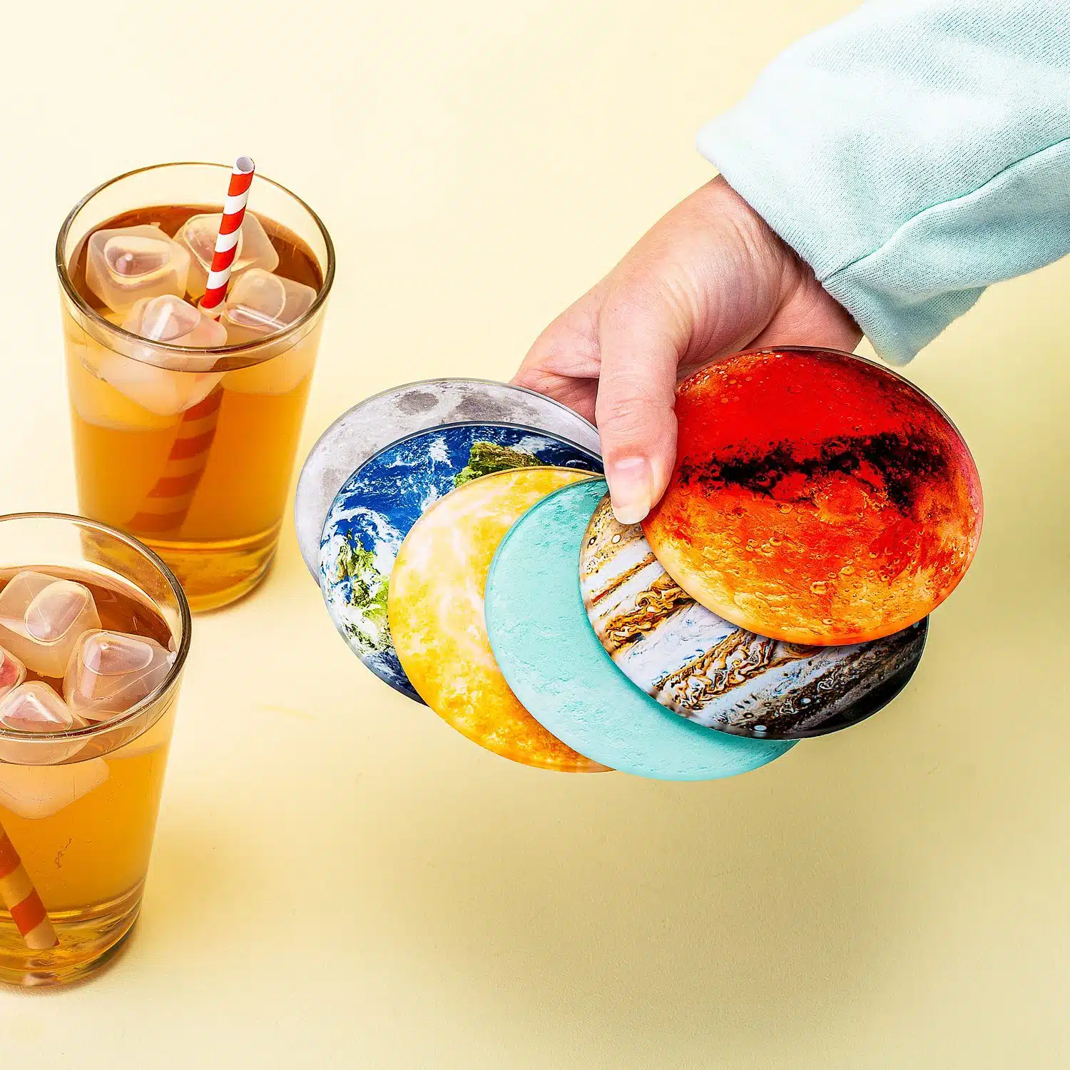 Planeten Untersetzer (Set von 6)