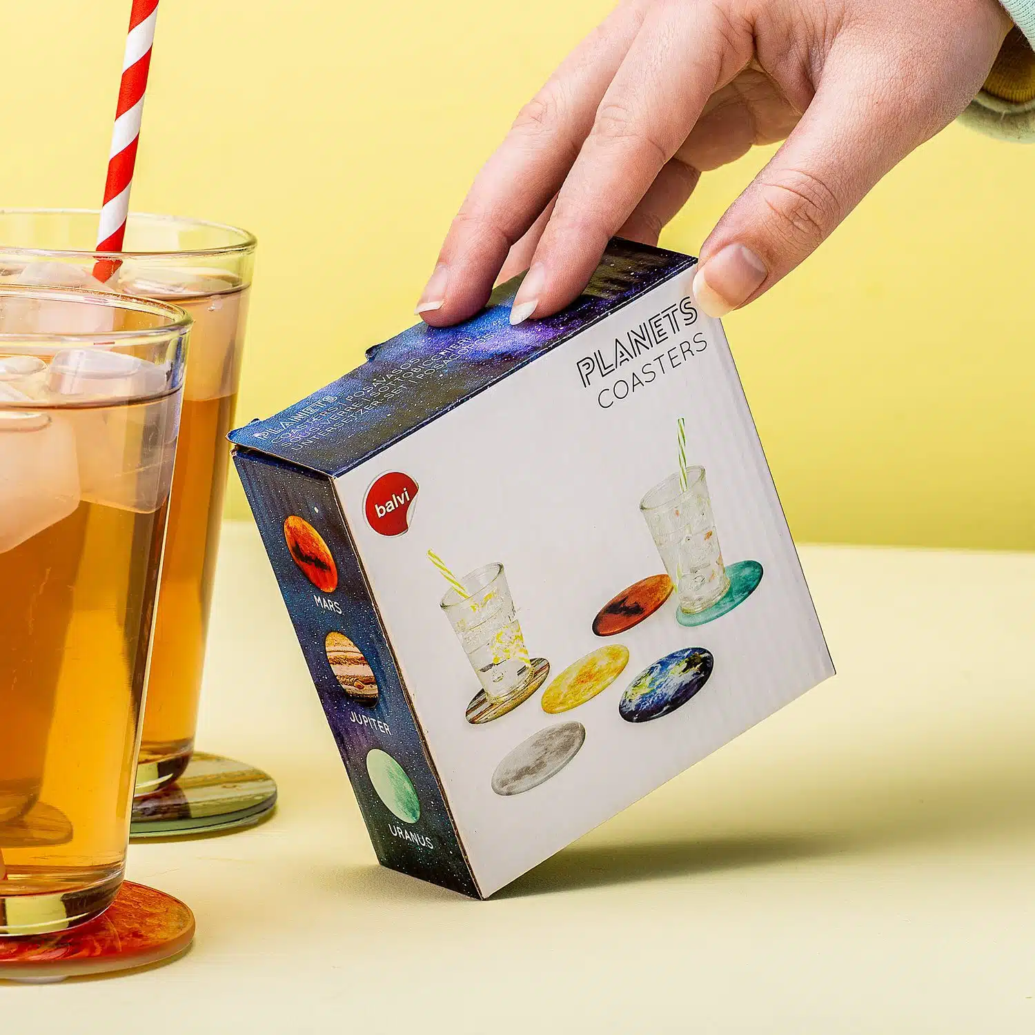 Planeten Untersetzer (Set von 6)