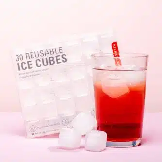 Kunststoff-Eiswürfel (Set von 30) - Transparent