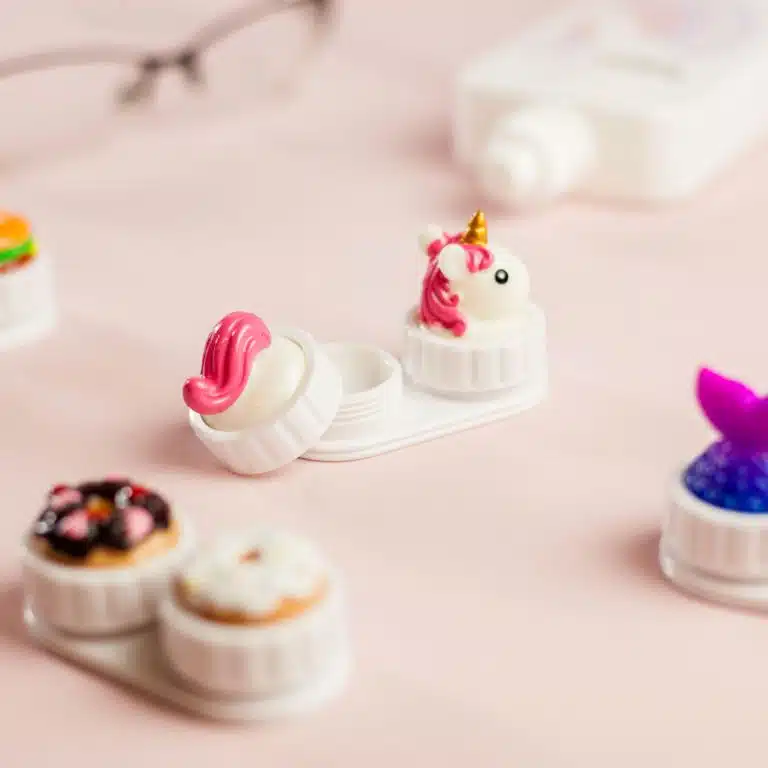 Einhorn Linsenbehälter