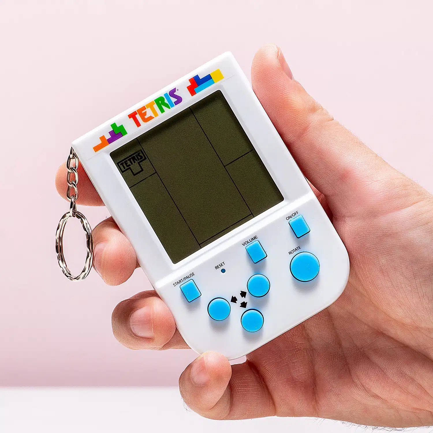 Tetris Spielkonsole mit Schlüsselanhänger