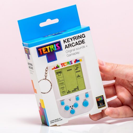 Tetris Spielkonsole mit Schlüsselanhänger
