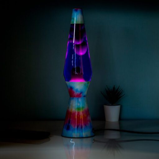 Tie Dye Bullet Lavalampe