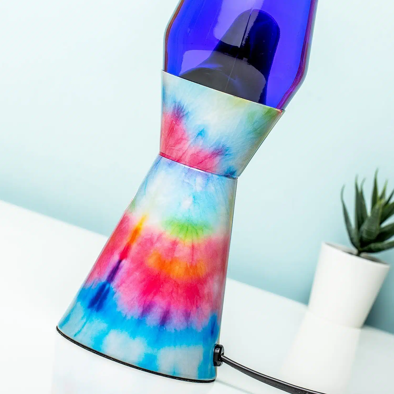 Tie Dye Bullet Lavalampe