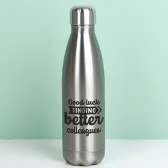Thermosflasche Better Colleagues - silber