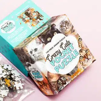 Pocket Puzzle (100 Teile) - Katze