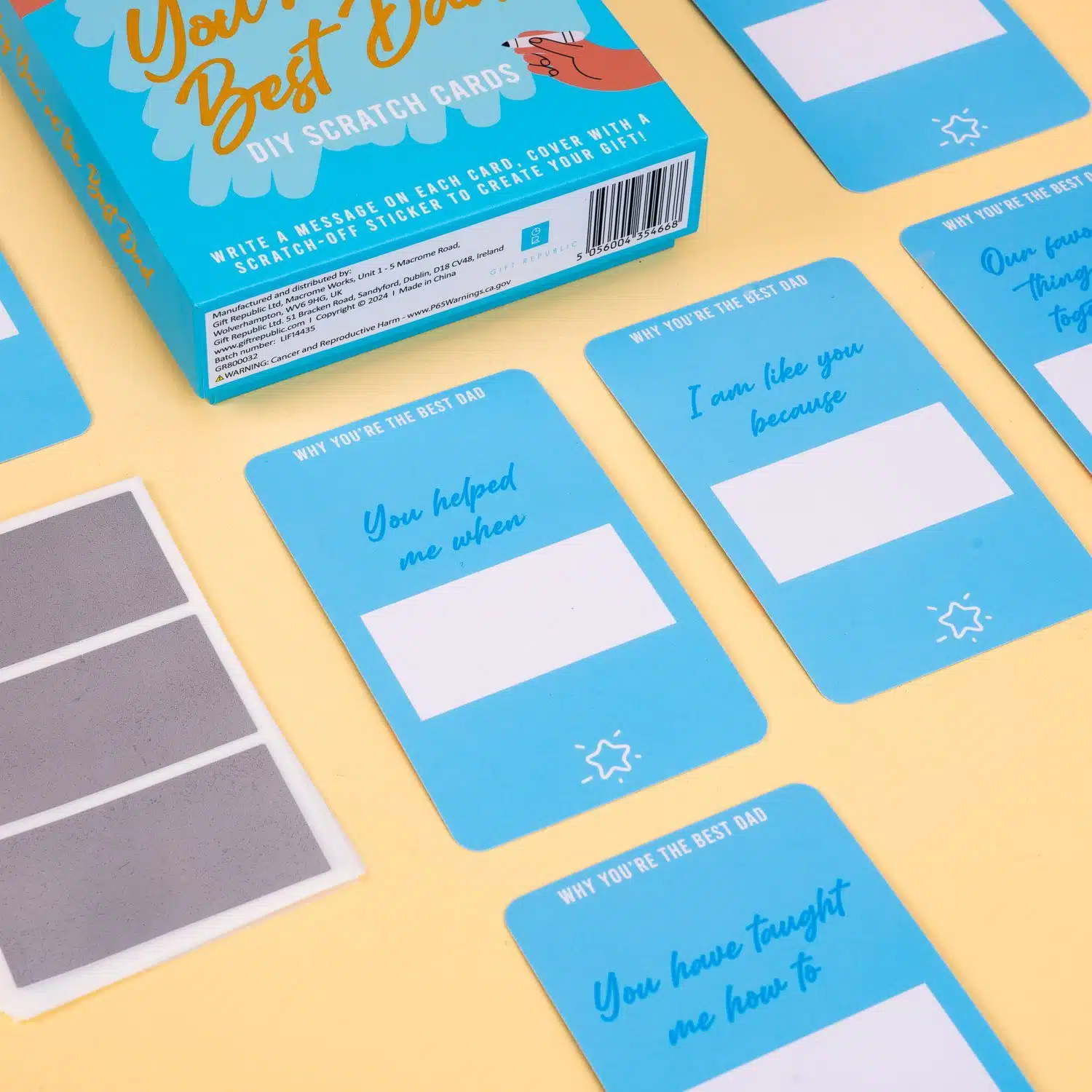 DIY-Rubbelkarten Warum du der Beste bist