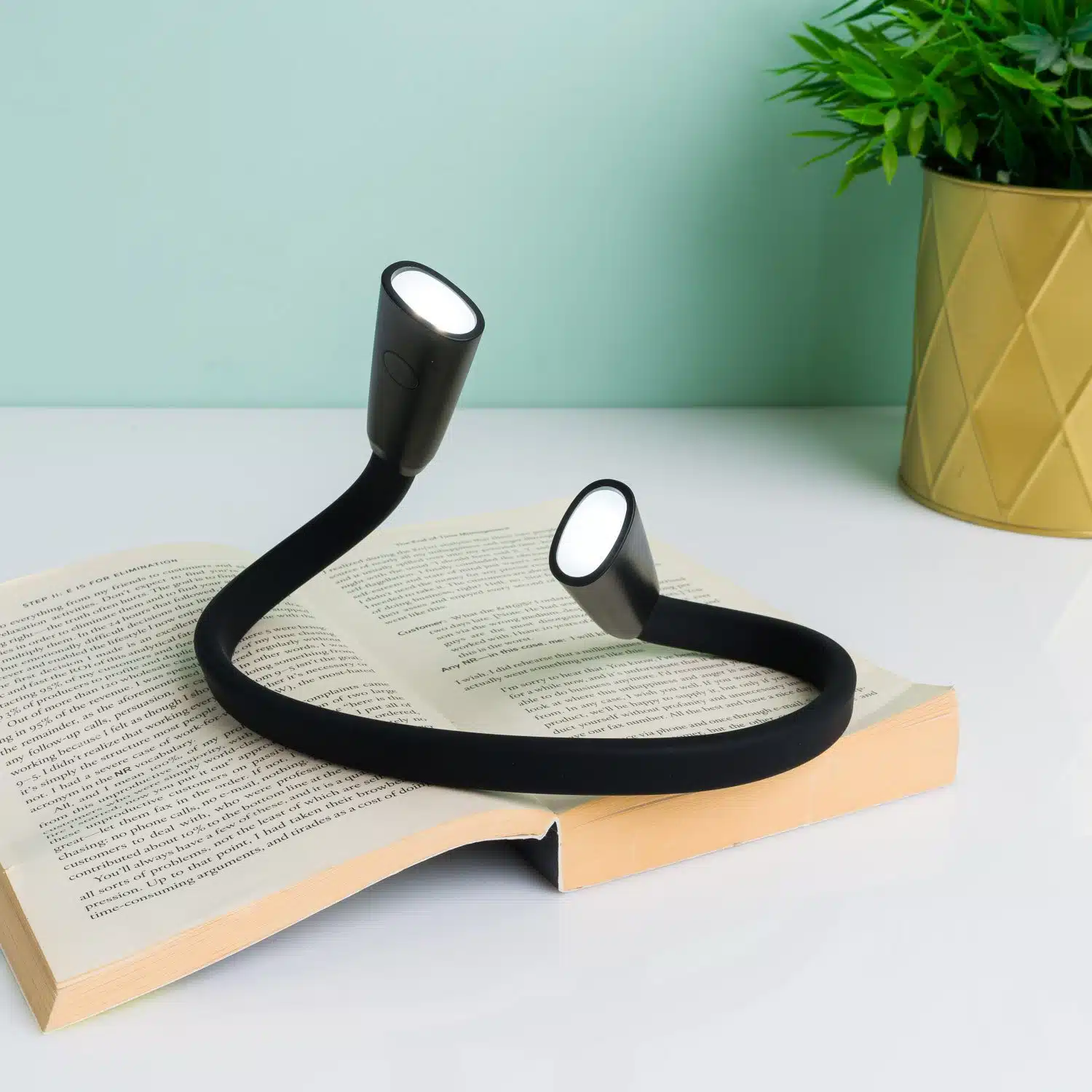 Wiederaufladbare Nacken-Leseleuchte