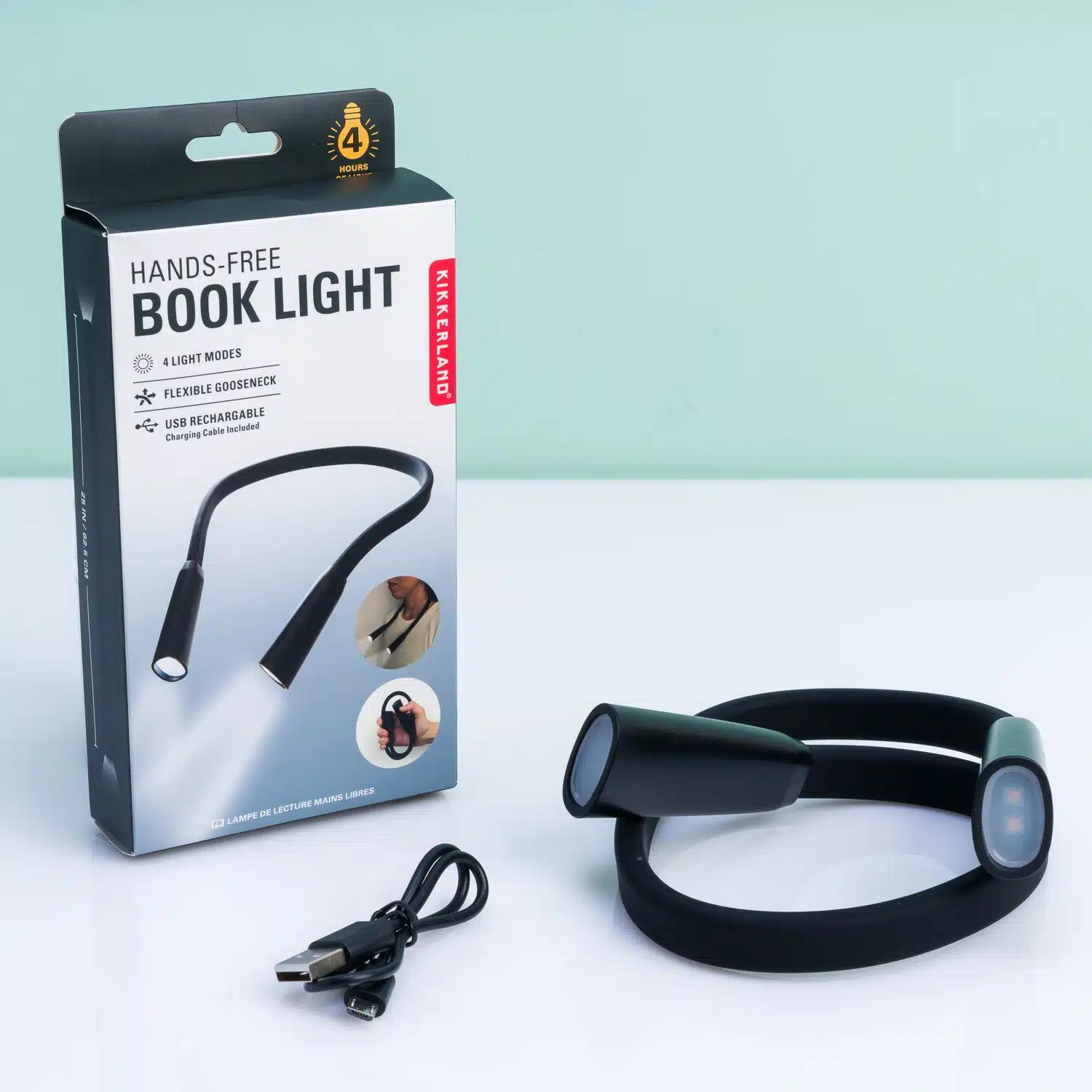 Wiederaufladbare Nacken-Leseleuchte