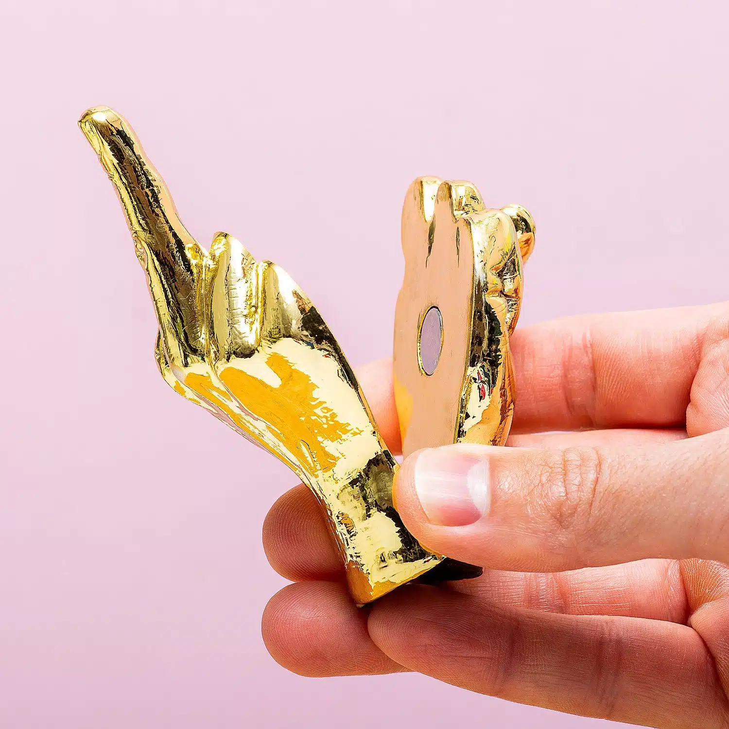 Mittelfinger Fotohalter