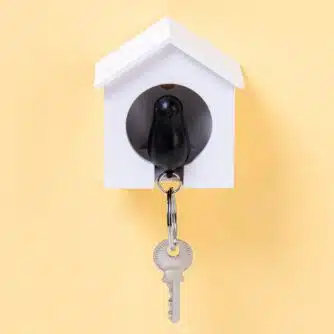 Sparrow Schlüsselanhänger - Schwarz