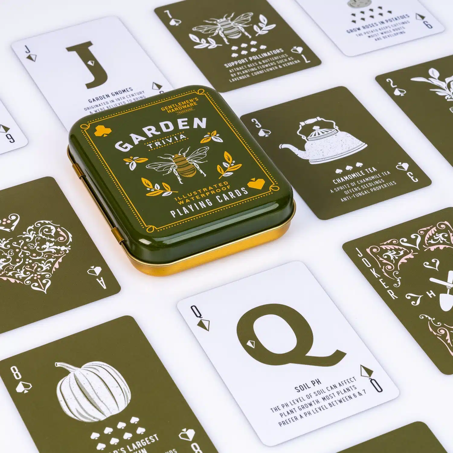 Gärtner Kartenspiel mit Tipps