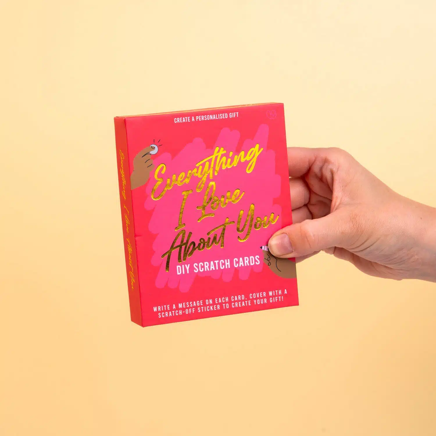 DIY-Kratzkarten Everything I Love About You