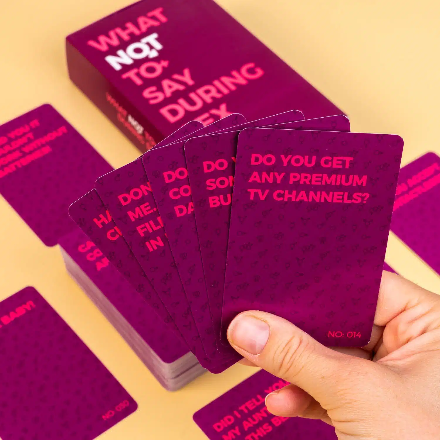 Was man beim Sex nicht sagen sollte Karten