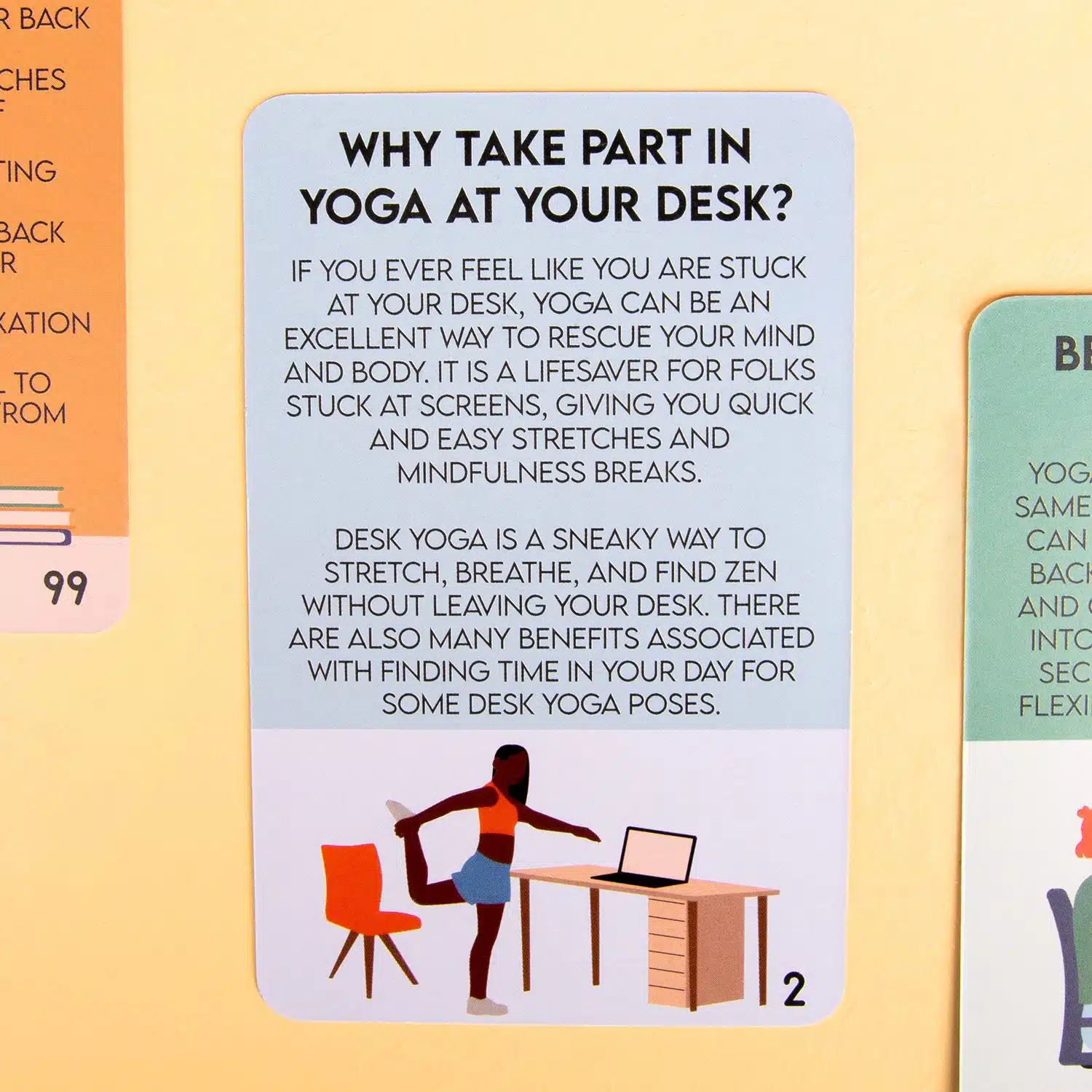 Yoga-am-Schreibtisch-Karten