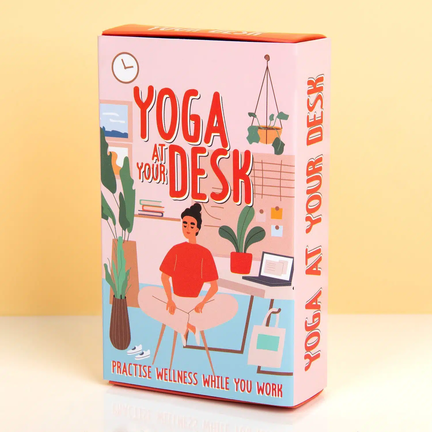 Yoga-am-Schreibtisch-Karten