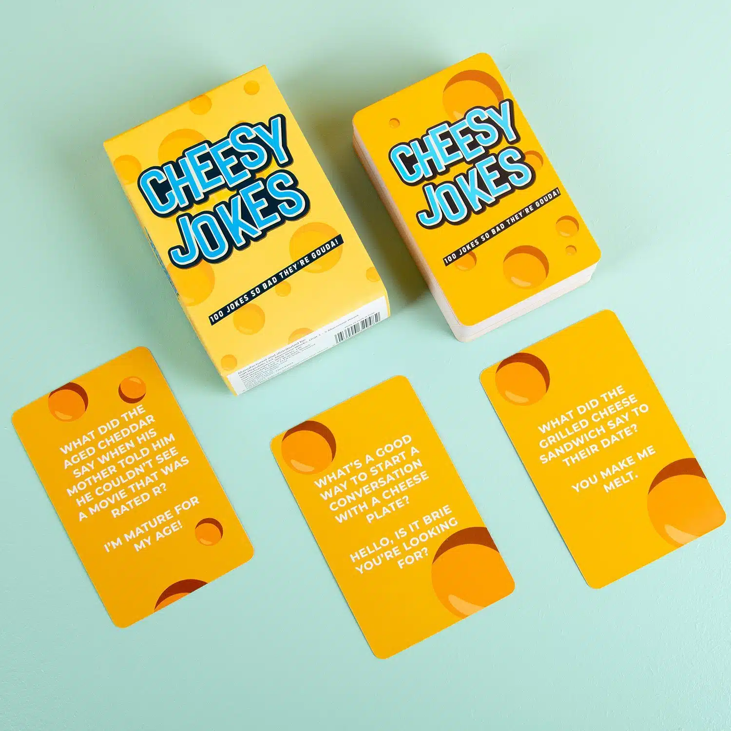 Cheesy Jokes Karten