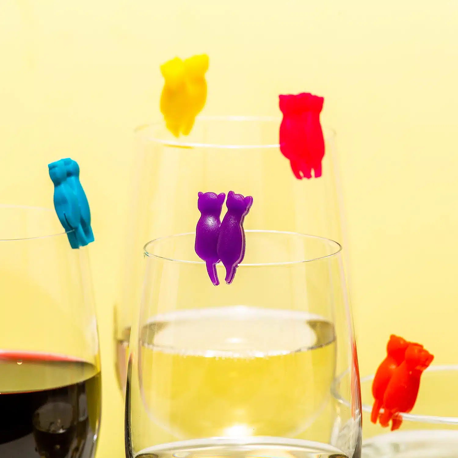 Kat Glasmarkierer (Set von 8)