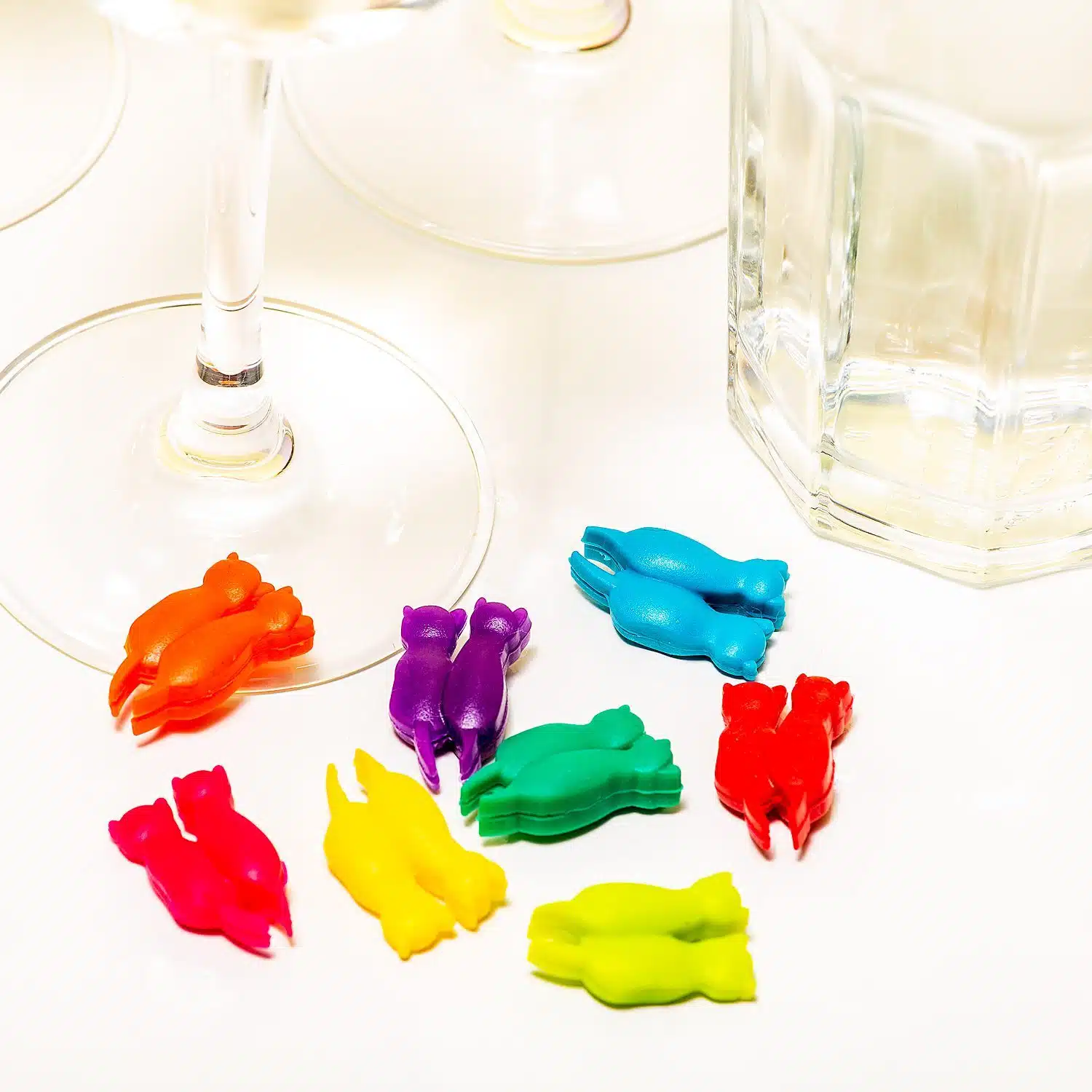 Kat Glasmarkierer (Set von 8)