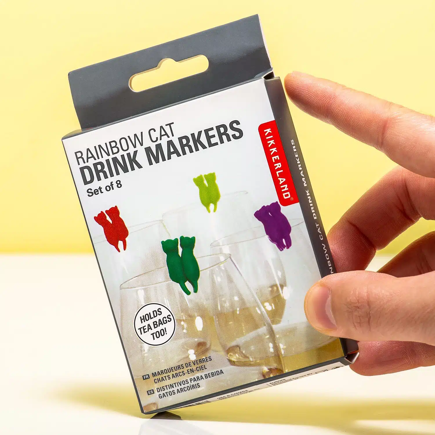 Kat Glasmarkierer (Set von 8)