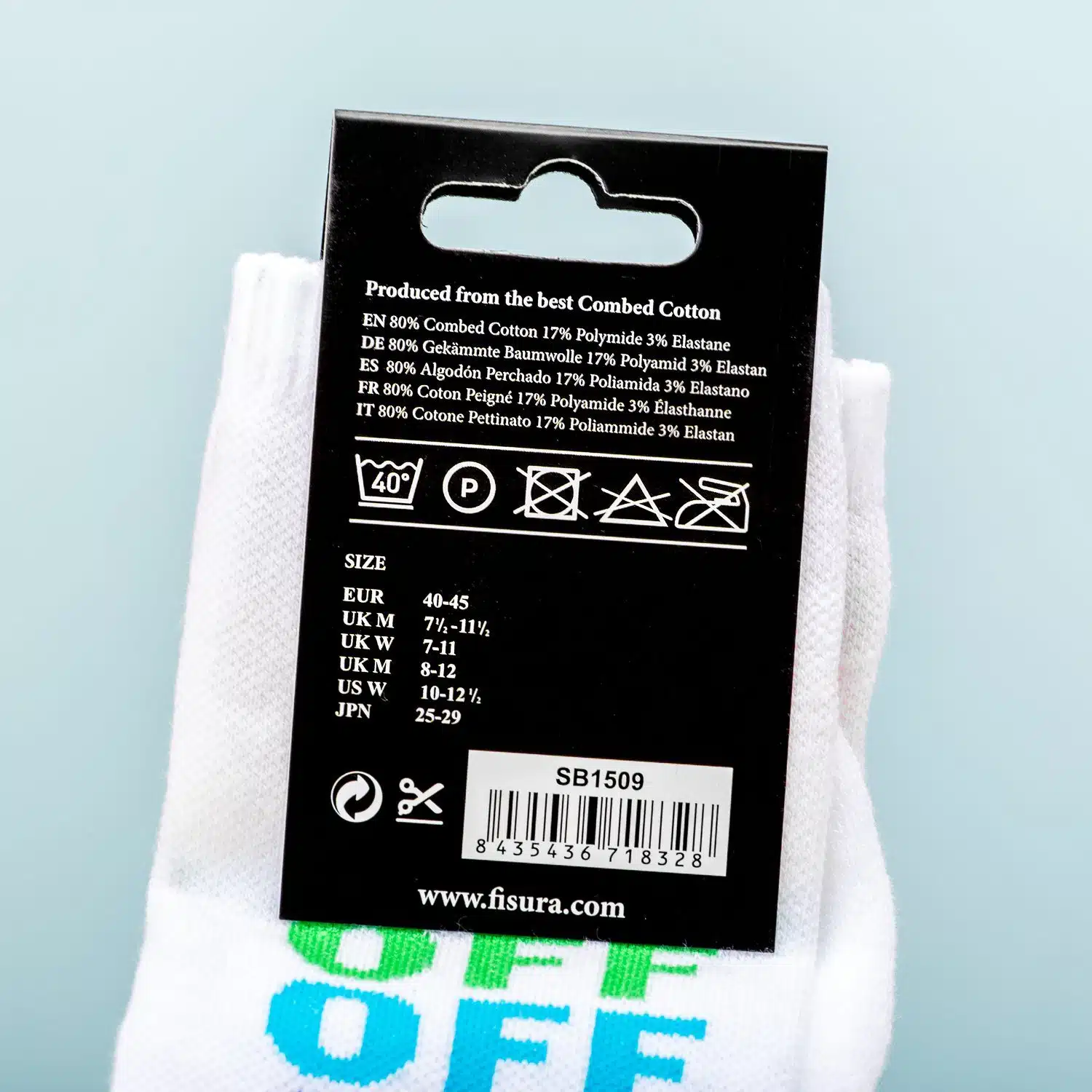 Fuck Off Socken - Regenbogen