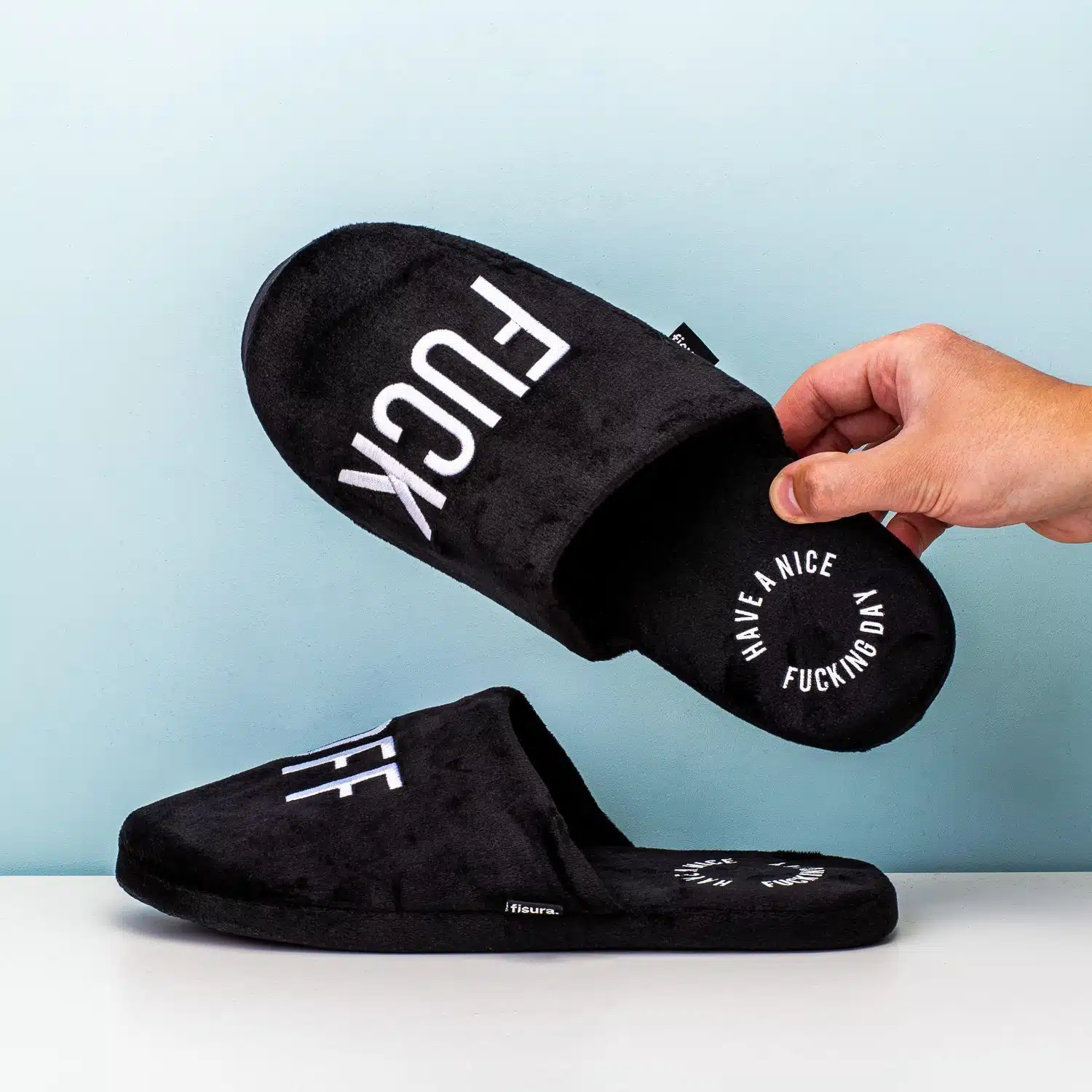 Fuck Off Hausschuhe