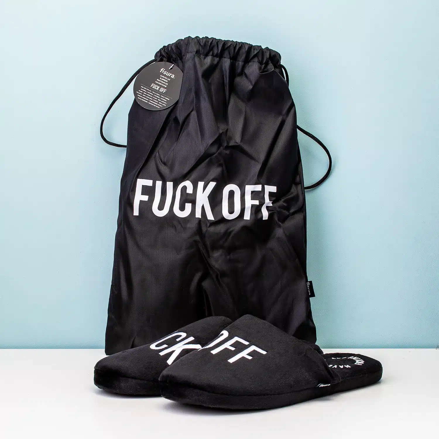 Fuck Off Hausschuhe