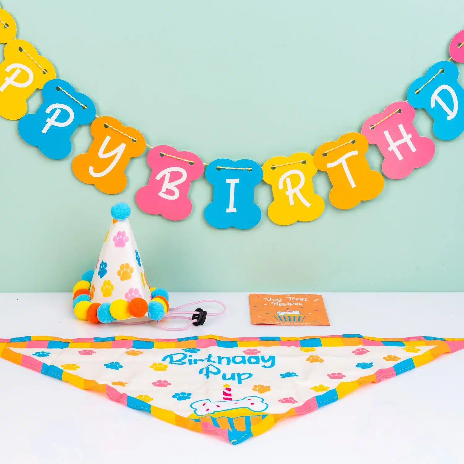 Haustier-Geburtstagsset - Hund, Katze