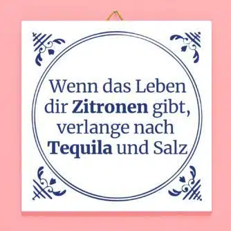 Kachel Wenn das Leben dir Zitronen gibt