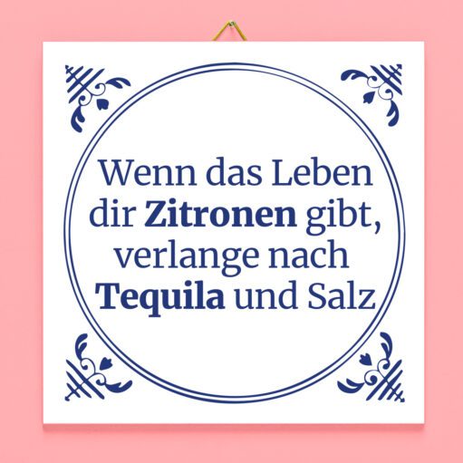 Kachel Wenn das Leben dir Zitronen gibt