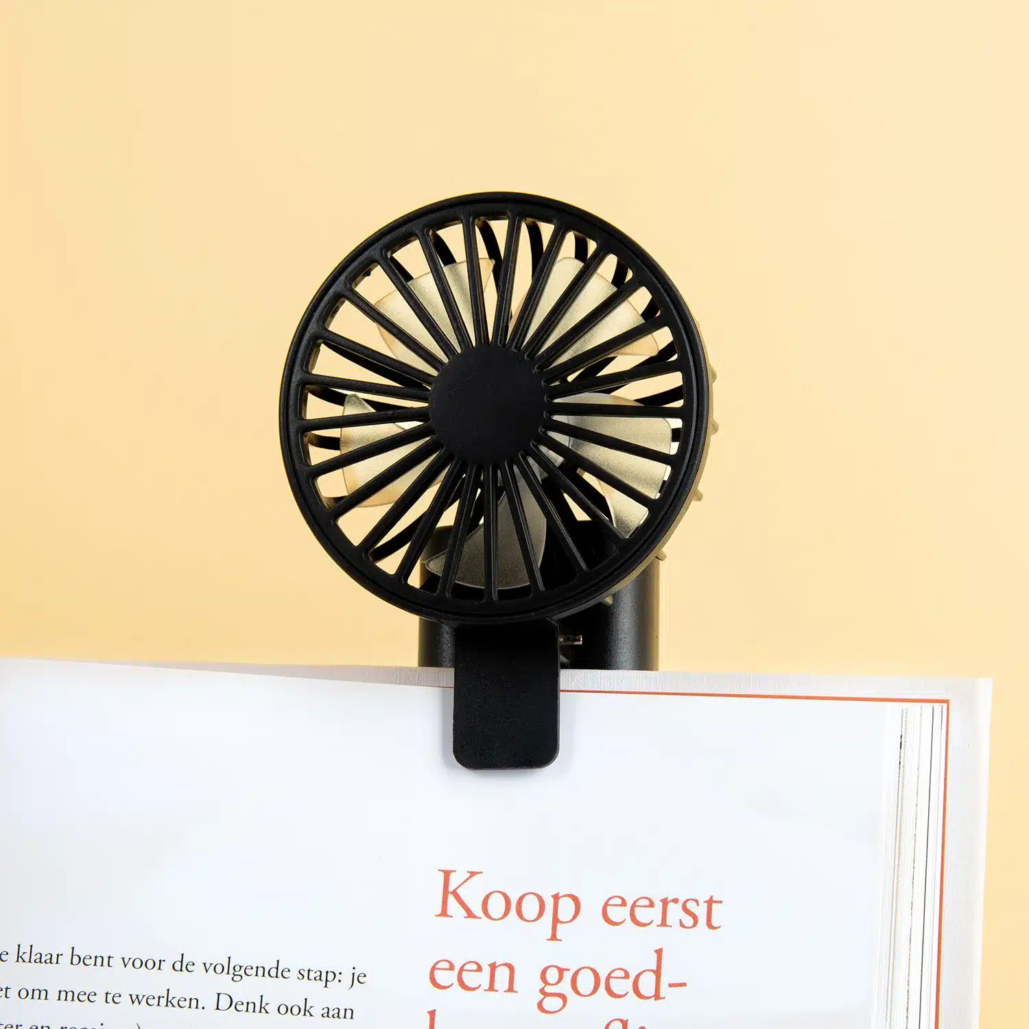 Wiederaufladbarer Ventilator mit Clip