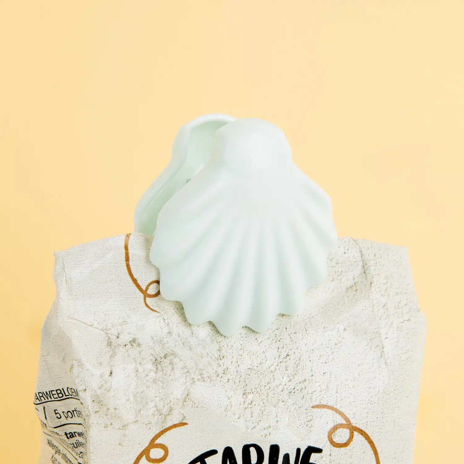 Muschel-Bag-Clips (Set von 4)