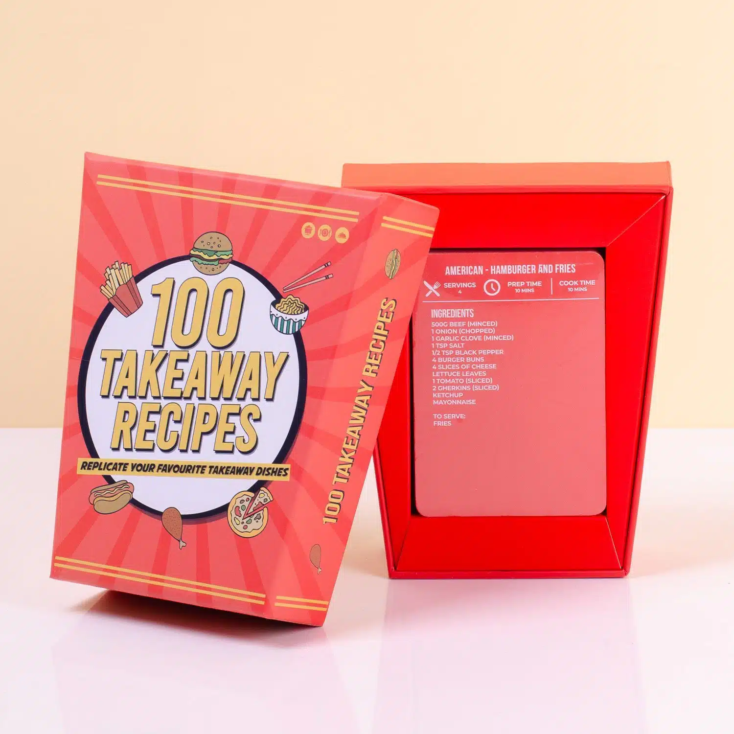 Takeaway Rezeptkarten