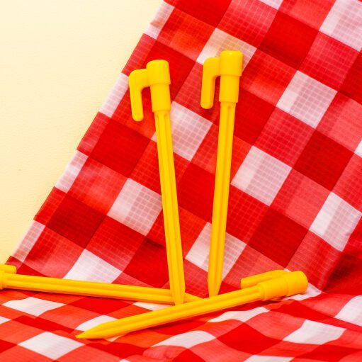 Kariertes Picknickdecke