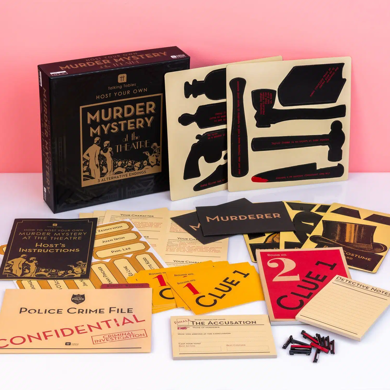 Host Your Own Murder Mystery Spiel