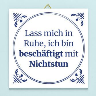 Kachel Lass mich in Ruhe