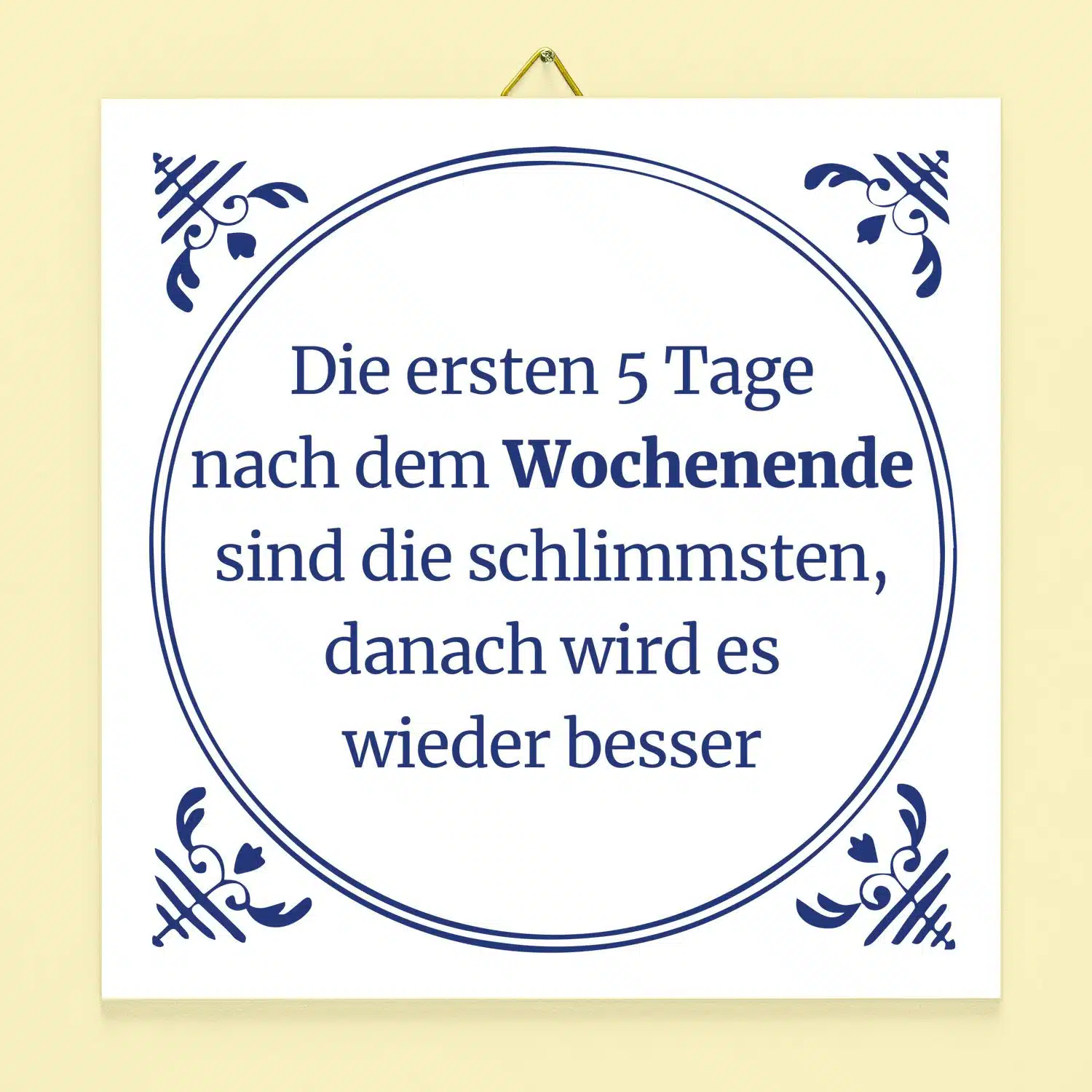 Kachel Die ersten 5 Tage