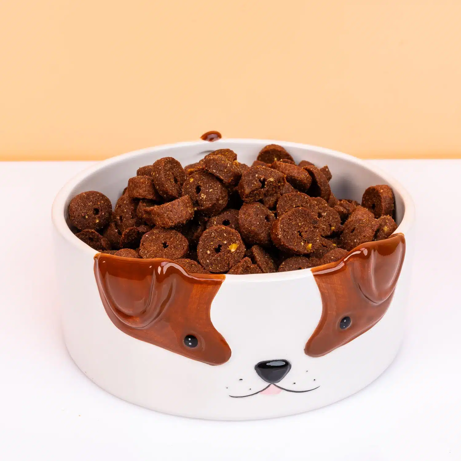 Hunde Futternapf mit Hundegesicht