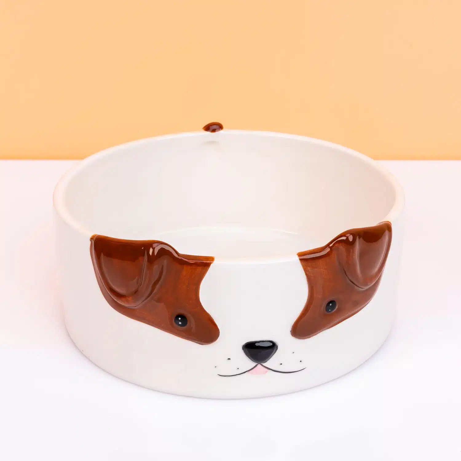 Hunde Futternapf mit Hundegesicht