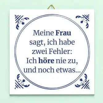 Kachel Ich habe zwei Fehler