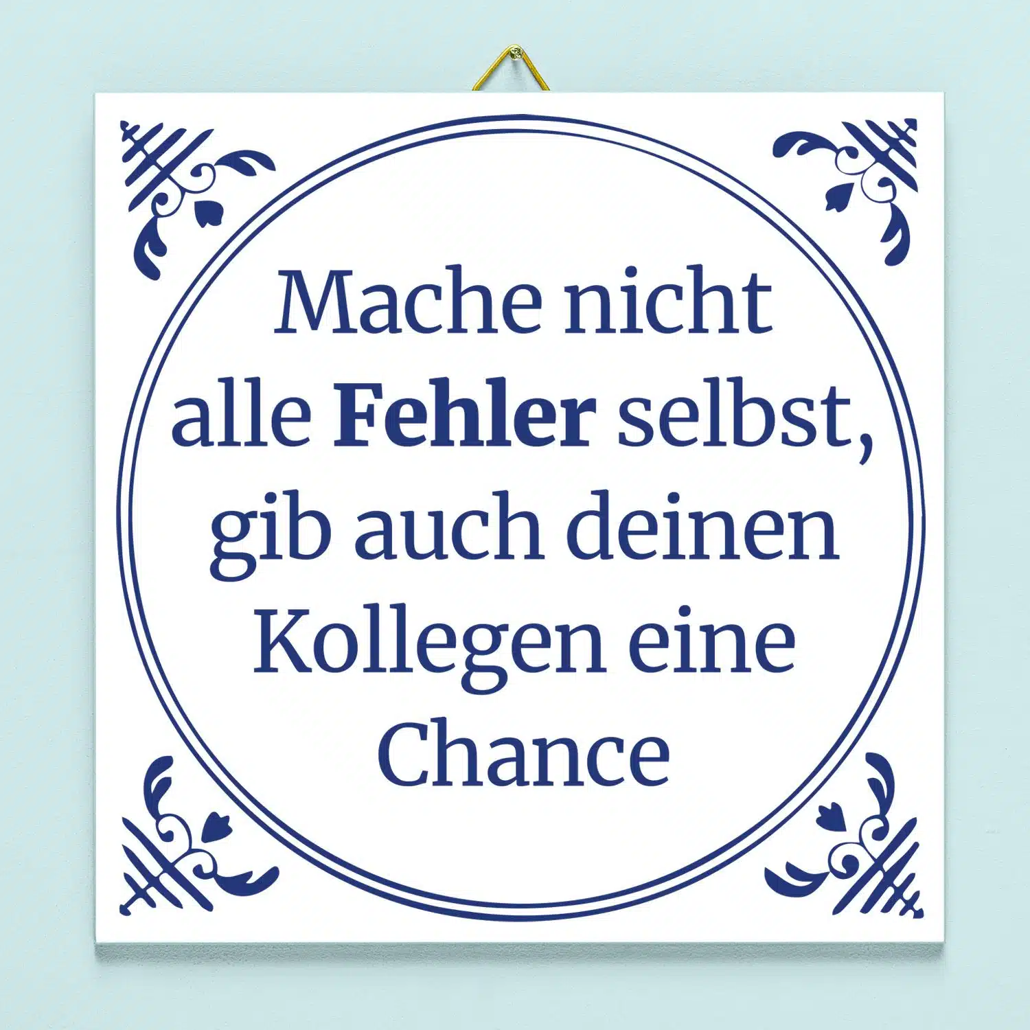 Kachel Mache nicht alle Fehler selbst