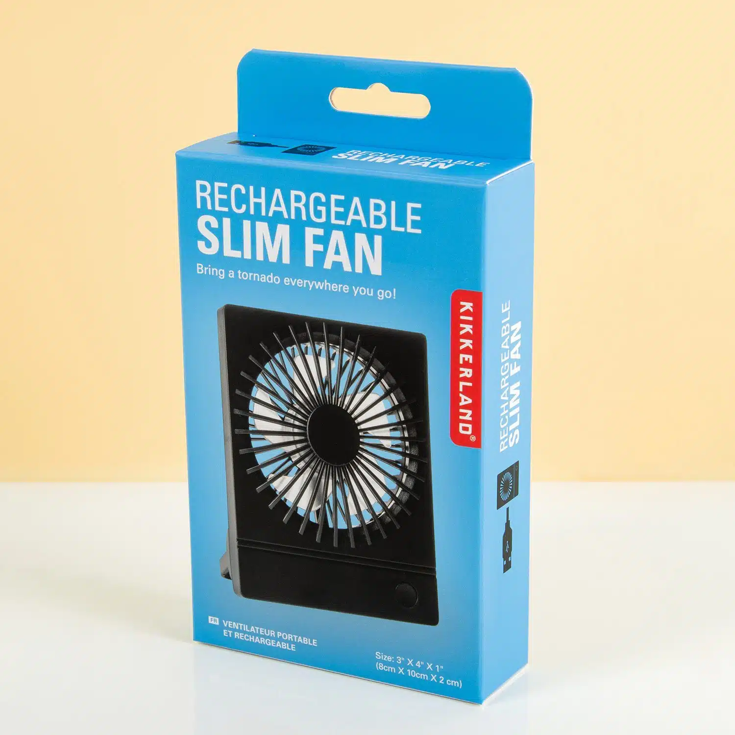 Wiederaufladbarer Tischventilator